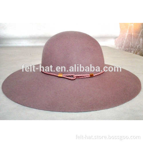 2017 spring/summer collection 100% Australian wool felt floppy hat